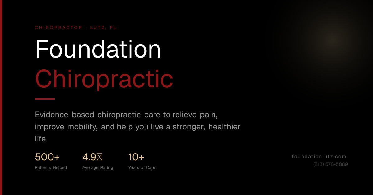 Vagus Nerve Stimulation in Lutz FL | Foundation Chiropractic ...